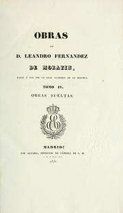 Cover of: Obras by Leandro Fernández de Moratín