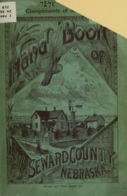 Hand book of Seward County, Nebraska