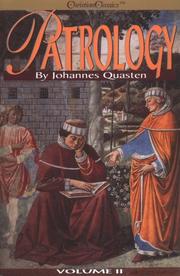 Cover of: Patrology by Johannes Quasten