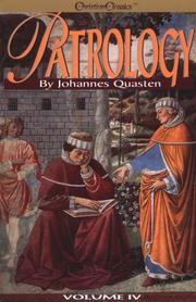 Patrology by Johannes Quasten