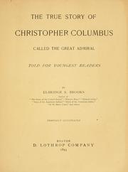 Cover of: The true story of Christopher Columbus