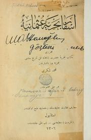 Cover of: Musavvar-i esfar-i bahrīye-'i 'Osmānīye
