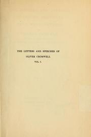Cover of: The letters and speeches, with elucidations by Thomas Carlyle: edited with notes, supplement and enl. index