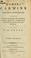 Cover of: Homeri Carmina cvm brevi annotatione, accedvnt variae lectiones et observationes vetervm grammaticorvm cvm nostrae aetatis critica cvrante C. G. Heyne
