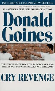 Cry Revenge by Donald Goines
