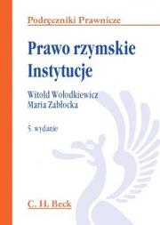 Cover of: Prawo rzymskie, Instytucje