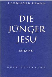Cover of: Die Jünger Jesu by 
