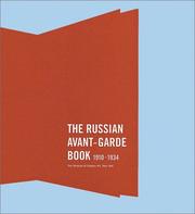 Cover of: The Russian avant-garde book, 1910-1934