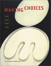 Cover of: Making Choices: 1929, 1939, 1948, 1955