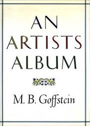 Cover of: An Artists Album by M. B. Goffstein