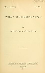 Cover of: What is Christianity