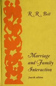 Cover of: Marriage and family interaction