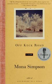 Cover of: Off Keck Road by Mona Simpson
