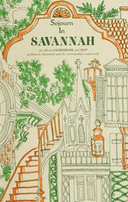 Cover of: Sojourn in Savannah by Betty Rauers