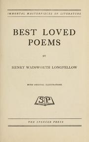 Cover of: Best loved poems