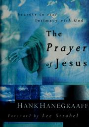 Cover of: The prayer of Jesus