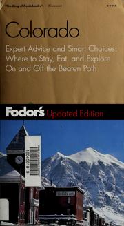 Cover of: Fodor's Colorado by Jordan Simon