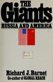 Cover of: The giants by Richard J. Barnet