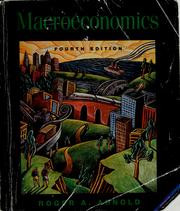 Cover of: Macroeconomics