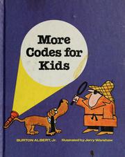 Cover of: More codes for kids