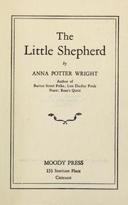 Cover of: The little shepherd by Anna Potter Wright