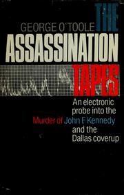 Cover of The assassination tapes