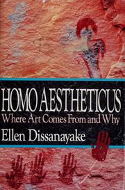 Cover of: Homo aestheticus by Ellen Dissanayake