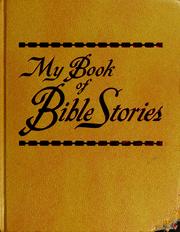 Cover of: My book of Bible stories | 