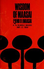 Cover of: Eneno oo lMaasai = by A. ol'Oloisolo Massek and J. O. Sidai.