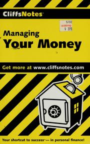 Cover of: Managing your money