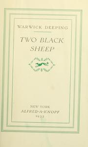 Cover of: Two black sheep.