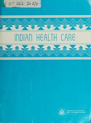 Cover of: Indian health care. by 