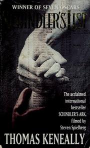 Cover of: Schindler's list by Thomas Keneally