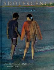 Cover of: Adolescence by Laurence D. Steinberg