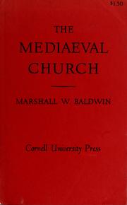 Cover of: The mediaeval church