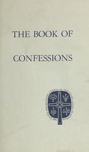 Cover of: The constitution of the United Presbyterian Church in the United States of America.