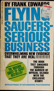 Cover of: Flying saucers, serious business