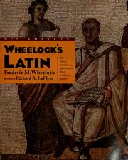 Cover of: Wheelock's Latin by Frederic M. Wheelock