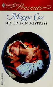 Cover of: His live-in mistress