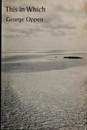 Cover of: This in which by George Oppen