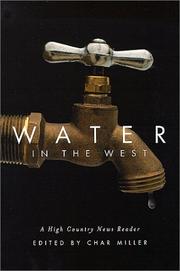 Cover of: Water in the West by Char Miller, Char Miller