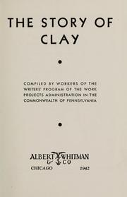 Cover of: The story of clay