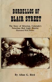 Bordellos of Blair Street by Allan G. Bird