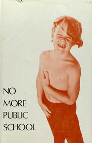 No more Public School by Harold Benett