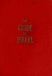 Cover of: The guide to Israel