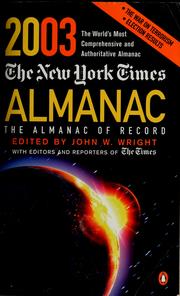 The New York Times 2003 almanac