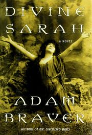 Cover of: Divine Sarah by Adam Braver
