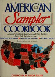 Cover of: The American sampler cookbook