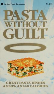 Cover of: Pasta without guilt