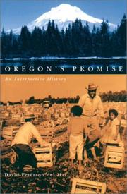 Cover of: Oregon's promise: an interpretive history